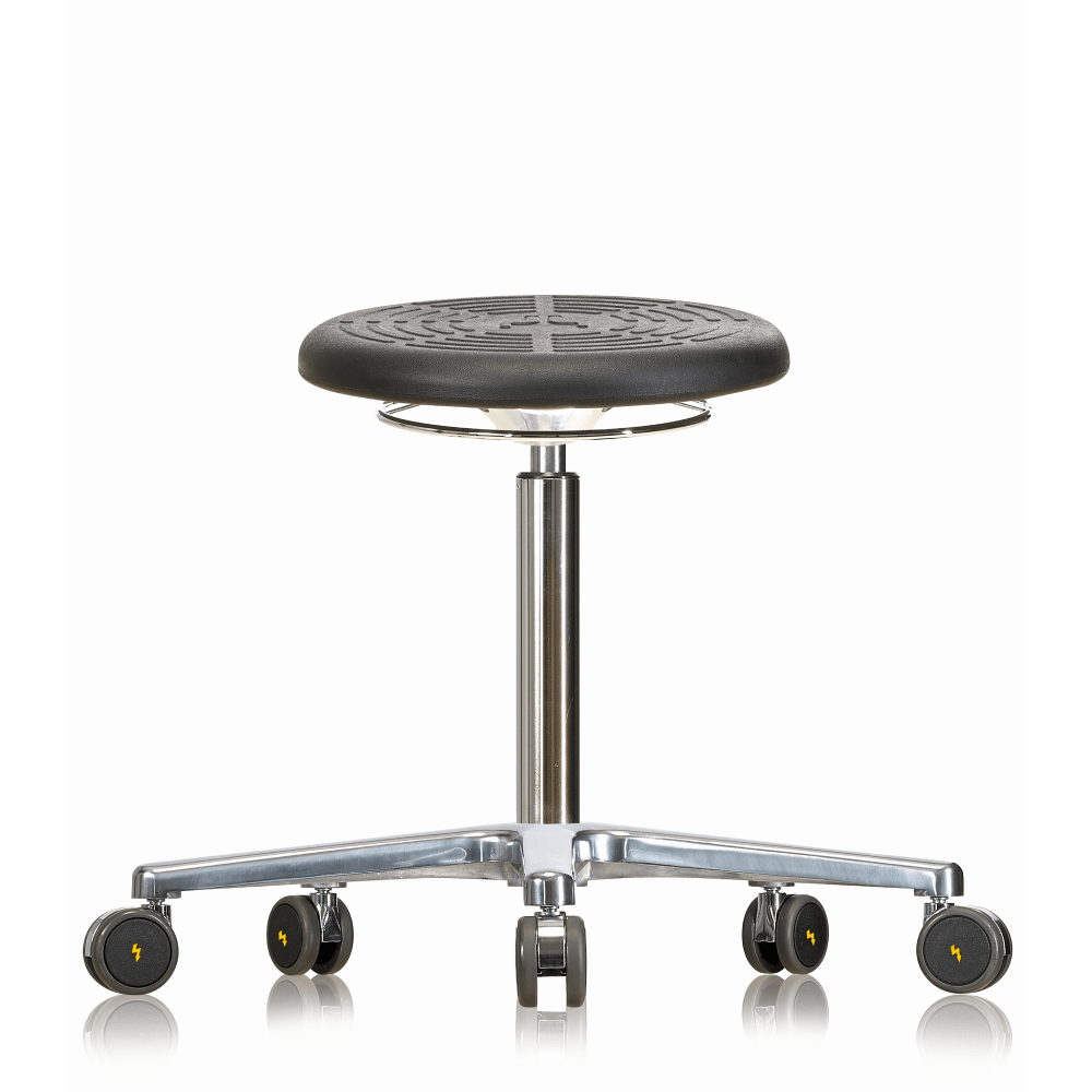 Classic swivel stool on a star base WS3020 PU ESD | Werksitz