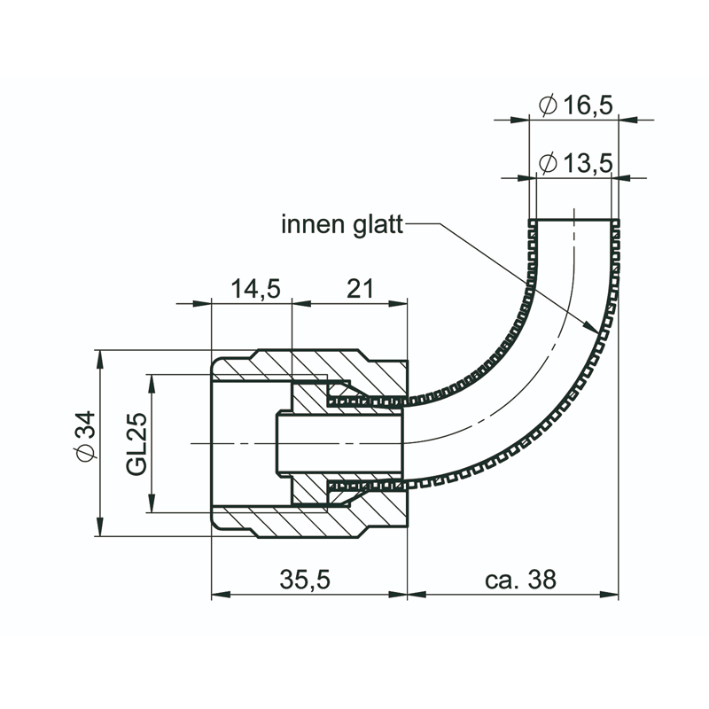 Waste Tube Smooth | b.safe - Image 2